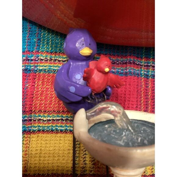 Russ Berrie Tweet Along with Me “Refreshing Moments” Bird Figurine #13061 - Picture 6 of 16